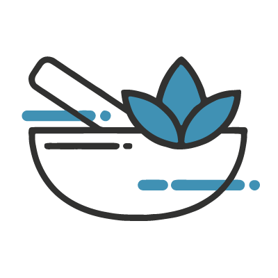 Icon massage Lotus Bleu